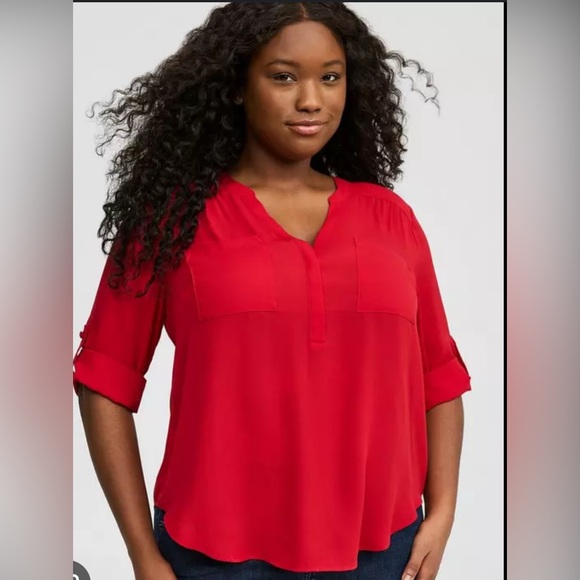 Premise Tops - Red blouse